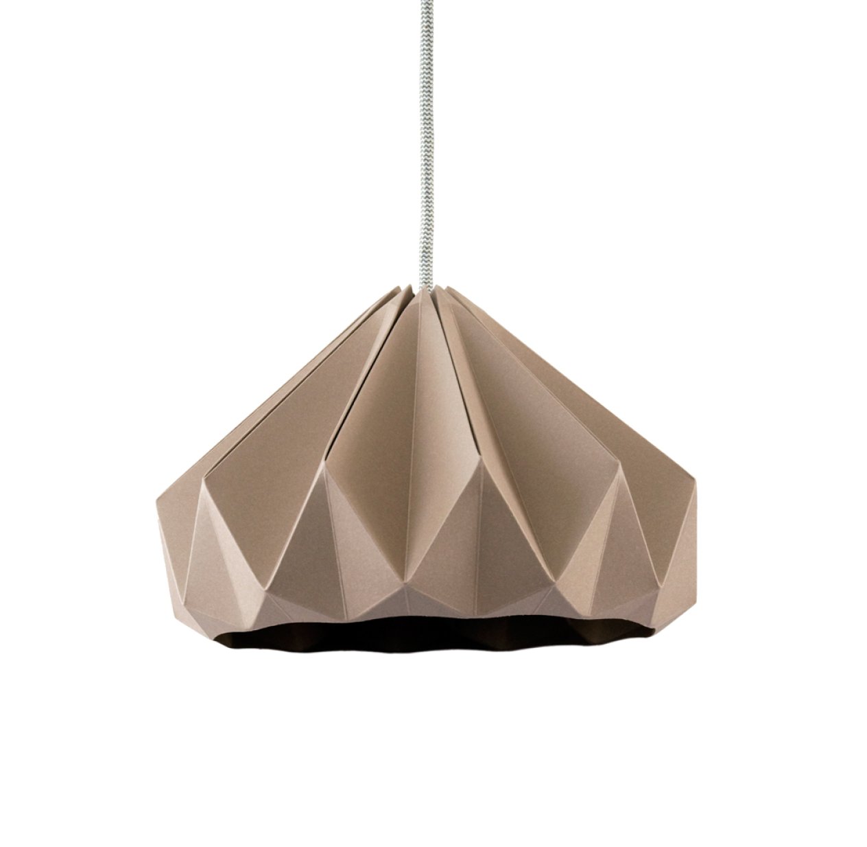 Suspension Origami Chestnut Taupe